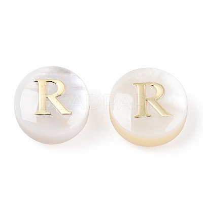 Natural Freshwater Shell Beads SHEL-N036-01R-1
