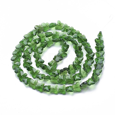 Transparent Glass Beads LS-GLAA-Q066-14mm-B07-1
