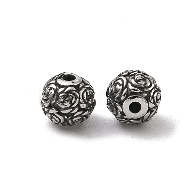 Retro 316 Surgical Stainless Steel Beads STAS-L307-17AS-16-1