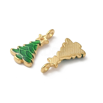 304 Stainless Steel Enamel Pendants STAS-L300-012G-37-1