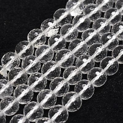 Natural Quartz Crystal Beads Strands G-D840-11-6mm-1