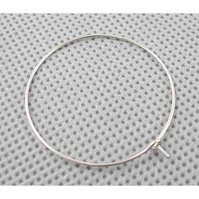 Wine Glass Charm Rings Brass Hoop Earrings X-EC067-2NF-1