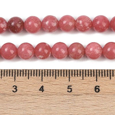 Natural Thulite Beads Strands G-Z044-A02-01-1