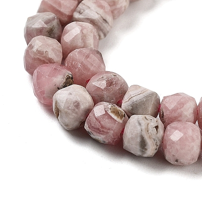 Natural Argentina Rhodochrosite Beads Strands G-B093-B01-02-1