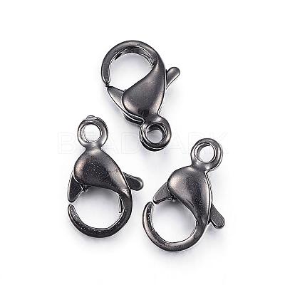304 Stainless Steel Lobster Claw Clasps STAS-H353-G-02B-1