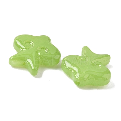 Baking Paint Glass Beads LAMP-D303-05A-1