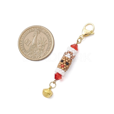Glass Pendant Decorations HJEW-MZ00359-02-1