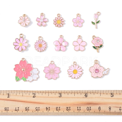 Alloy Enamel Pendants FIND-FS0003-97-1