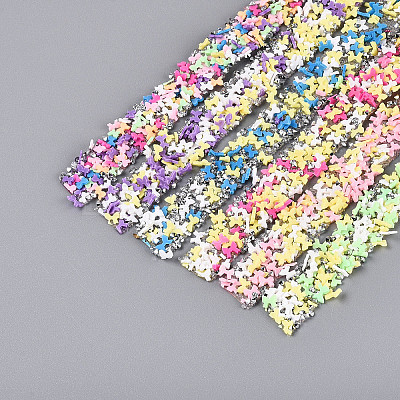 Resin Rhinestone Crystals Beaded Trim DIY-N008-02-1
