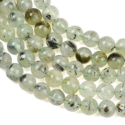 Natural Prehnite Beads Strands GG-CBA7D2C-A01-6mm-1