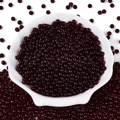FGB Transparent Glass Seed Beads SEED-N013-01A-02-1