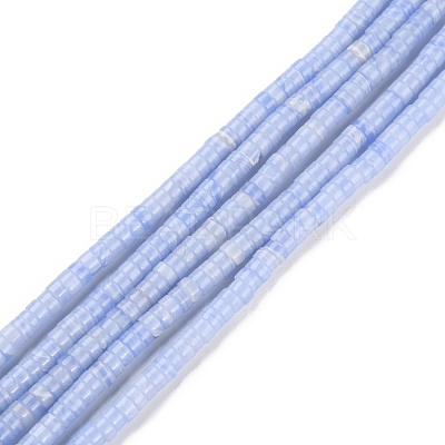 Synthetic Blue Lace Agate Beads Strands G-M401-D02-1