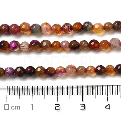 Natural Agate Beads Strands G-H302-A01-06-1