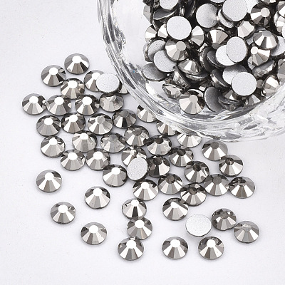 Glass Flat Back Rhinestone Cabochons RGLA-S002-20SS-30-1