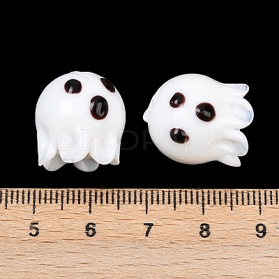 Halloween Handmade Lampwork Beads LAMP-Z016-01G-1
