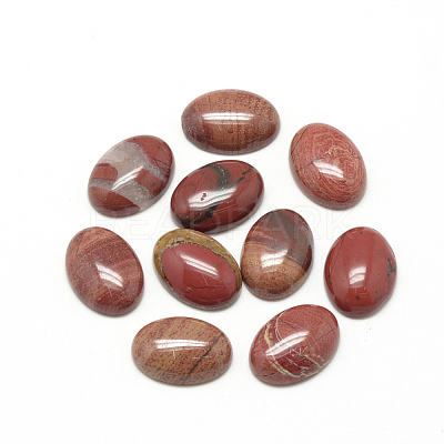Natural Red Jasper Cabochons X-G-R415-13x18-31-1