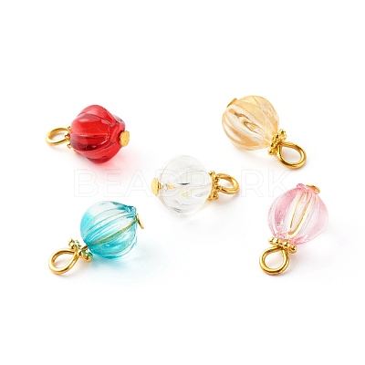 Glass Charms PALLOY-JF00813-1