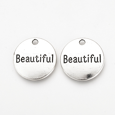 Tibetan Style Alloy Pendants TIBEP-Q078-16AS-RS-1