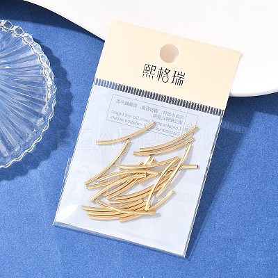SHEGRACE Brass Tube Beads XGRPCP707-257G-1