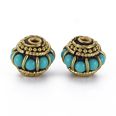 Handmade Indonesia Beads IPDL-E008-02B-1