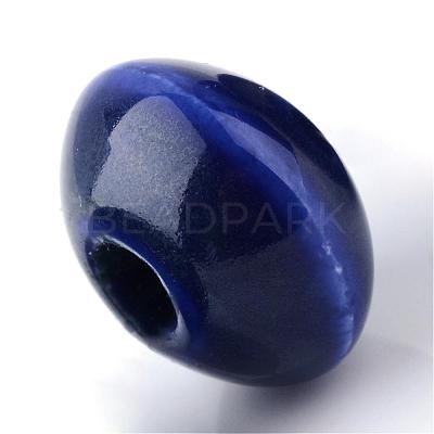 Handmade Porcelain Beads PORC-Q173-15x10mm-03-1
