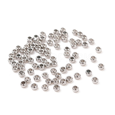 Non-Tarnish 304 Stainless Steel Spacer Beads STAS-R065-80-01-1