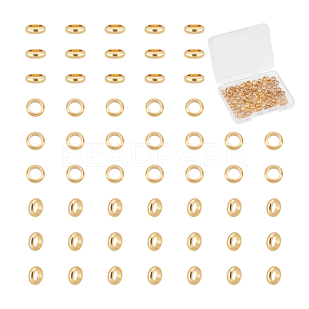 100Pcs 201 Stainless Steel European Beads STAS-UN0059-47-1