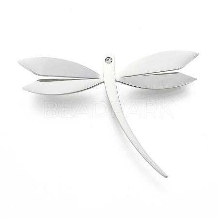 304 Stainless Steel Big Pendants STAS-D442-17C-1