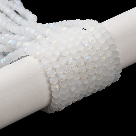 Imitation Jade Glass Beads Strands X1-EGLA-A034-J2mm-MB05-1