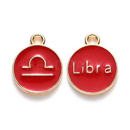 Alloy Enamel Pendants LS-X-ENAM-S124-01A-07K-1
