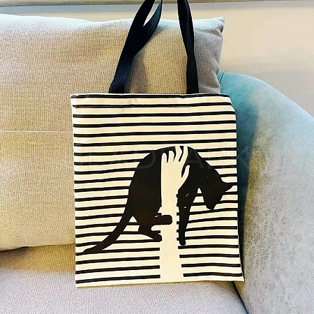 Cute Cat Cloth Shoulder Bags ABAG-R001-01C-1