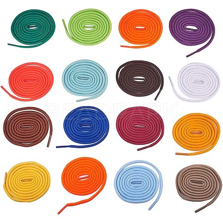 Polyester Cord Shoelace AJEW-NB0001-27-1