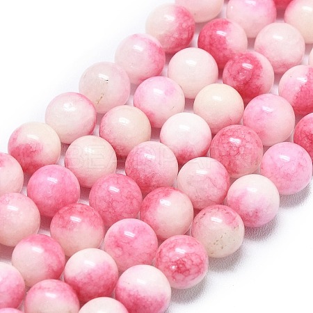 Natural Malaysia Jade Beads Strands G-L645-A01-8mm-33-1