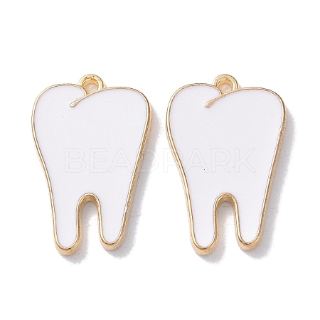 Alloy Enamel Pendants ENAM-O001-11F-G-1