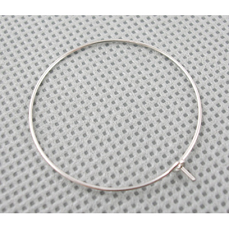 Wine Glass Charm Rings Brass Hoop Earrings X-EC067-2NF-1