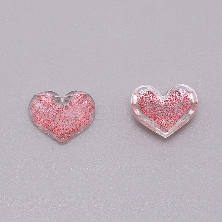 Transparent Resin Cabochons RESI-WH0021-02-1