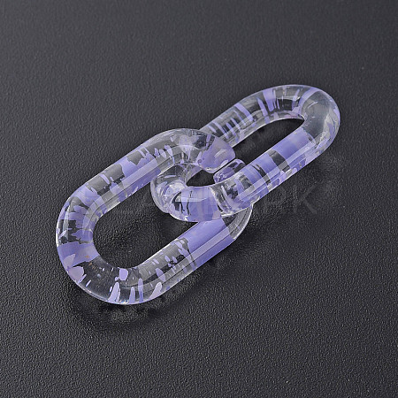 Transparent Acrylic Linking Rings OACR-N009-013B-18-1