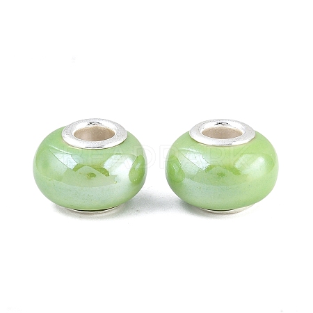 Handmade Porcelain European Beads OPDL-G001-9-1