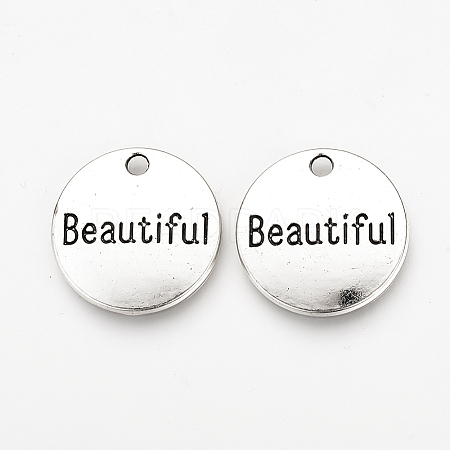 Tibetan Style Alloy Pendants TIBEP-Q078-16AS-RS-1