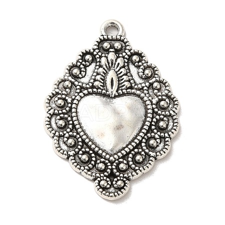 Tibetan Style Alloy Pendants X-PALLOY-M217-01I-AS-1