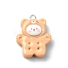 Resin Pendants RESI-I058-04N-1