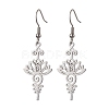 Tarnish Resistant Stainless Steel Dangel Earrings EJEW-JE05771-02-1