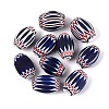 Handmade Millefiori Glass Barrel Beads LA-N002-32A-1