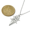 Non-Tarnish 304 Stainless Steel Pendant Necklace for Women NJEW-JN04387-5