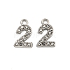 304 Stainless Steel Pendants STAS-L080-002P-02-1