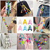 20Pcs UV Plating Opaque Acrylic European Beads OACR-TADJ0001-16A-6
