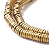 Non-magnetic Synthetic Hematite Beads Strands G-K011-4x1mm-07-4