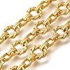Twist Ring Brass Link Chains CHC-Q020-02G-1