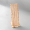 12-Slot Wood Necklaces Organizer Display Stands NDIS-WH20003-02-1