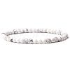 4MM Natural Howlite Stretch Bracelets RP2095-4-1